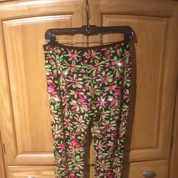 Michael Kors Collection Floral All Sequin Flare Pants & MK Collection Dress - Picture 8 of 16